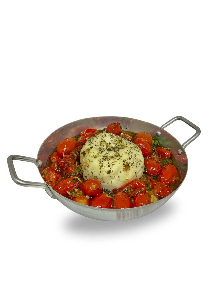 Panelinha Burrata com Tomate Confit