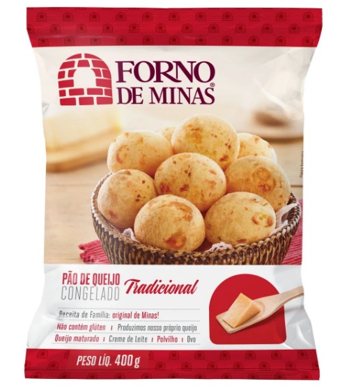 Pão de Queijo Forno de Minas 820g