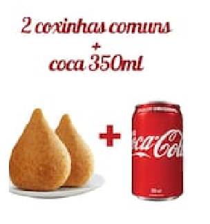 Combo 2 Coxinhas Comum