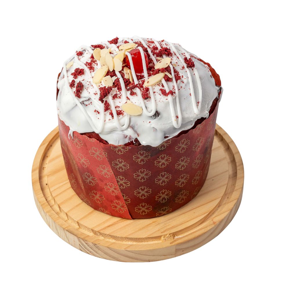 PANETONE RED VELVET RECHEADO BOMBOM
