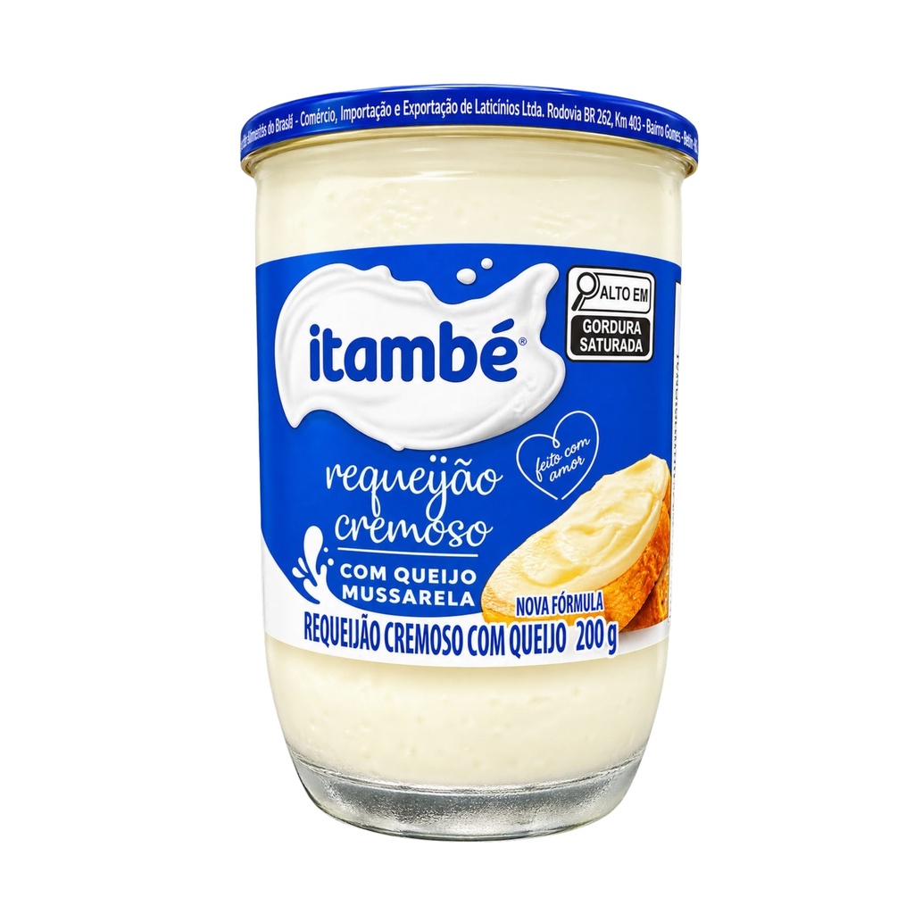 Requeijão cremoso itambé 200g