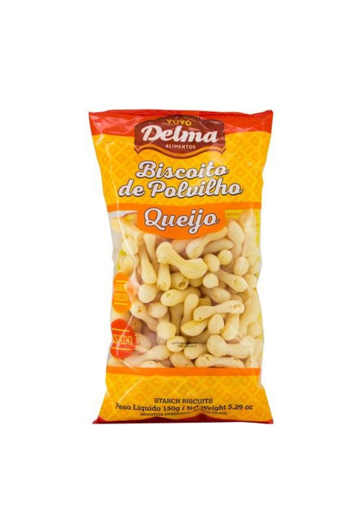 Biscoito de Polvilho Queijo Delma 150 g