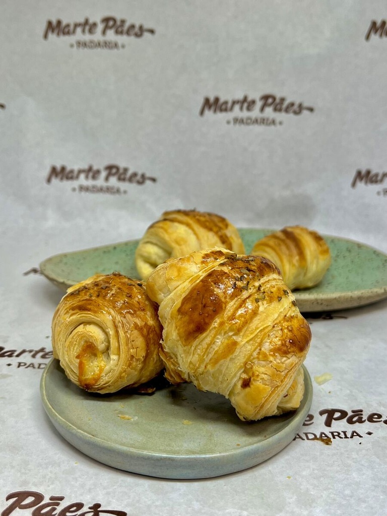 Mini Croissant Presunto e Queijo 25 Unds