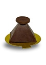 Piramide de Chocolate recheio Mousse  6 unds