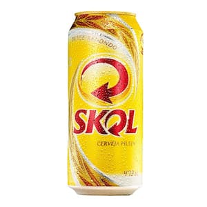 Cerveja Skol lata 473ml