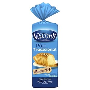 Pão de Forma Visconti Tradicional 400g