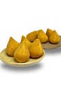 Mini Coxinha de Frango com Requeijão 25 Unds