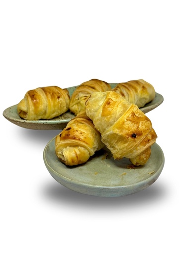 [4879-08-01] Mini Croissant Bacon e Azeitona 25 Unds